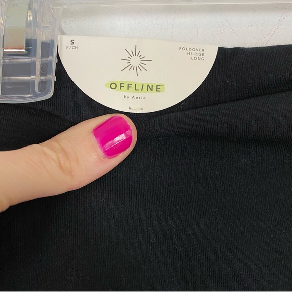 Aerie Offline OG Super Flare Leggings Pants Womens Size Small Long High Rise NWT - Picture 4 of 7